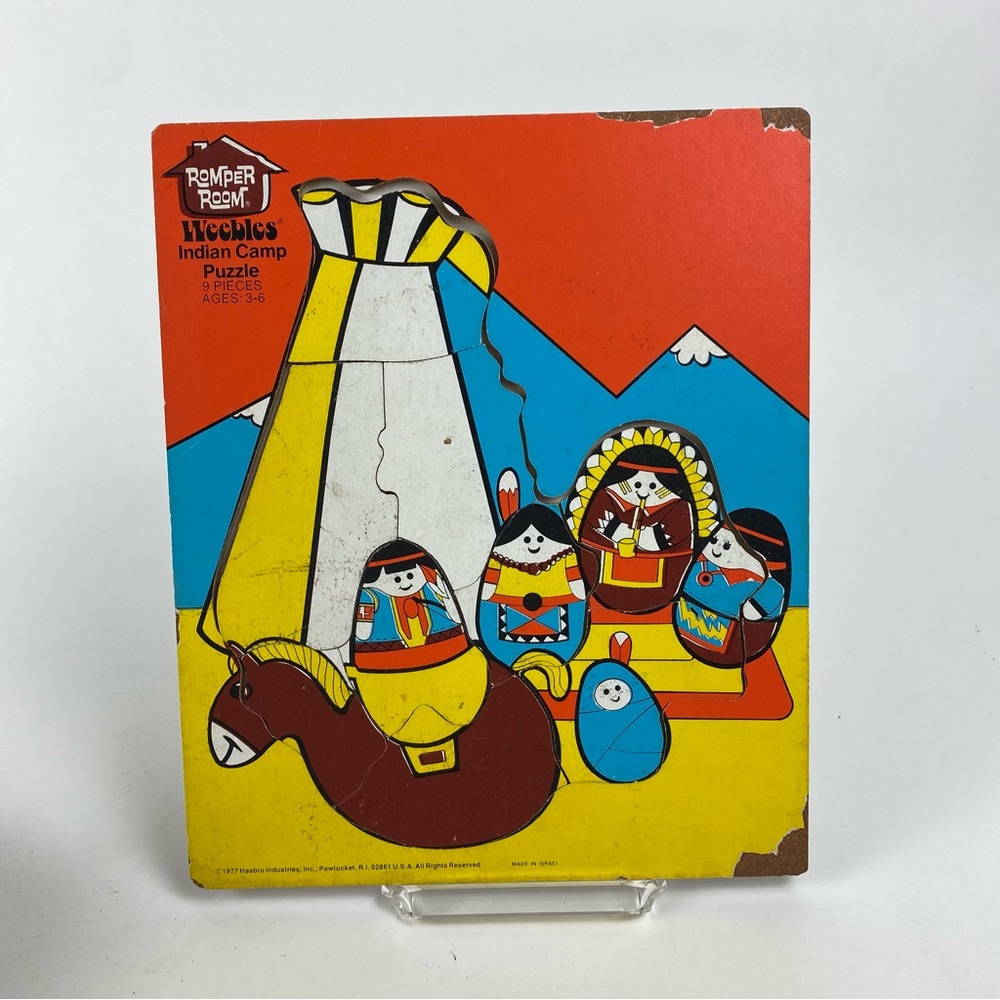 Romper Room Indian Camp Puzzle - Multicolor